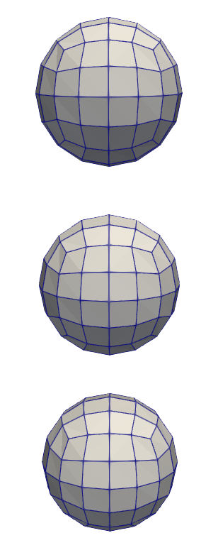 Mesh for solid domain