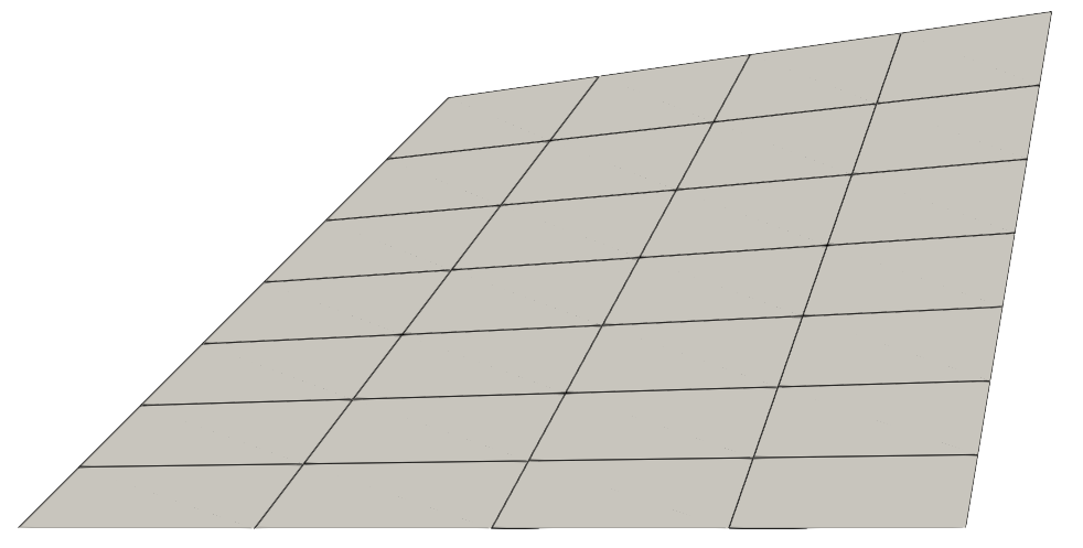 Fig. 2: A quadrilateral with one edge on an arc circle.