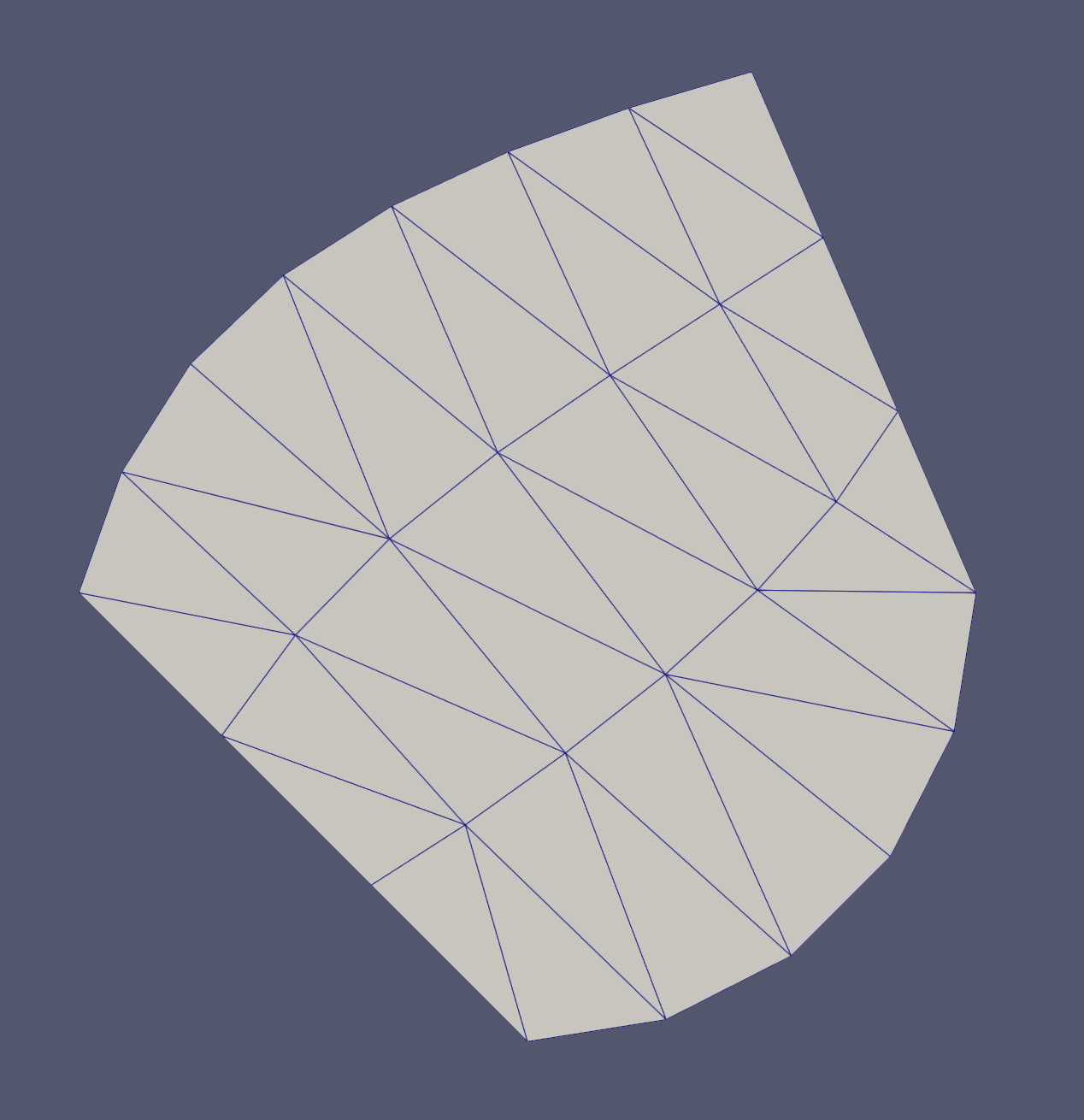 A typical example of using `FillBetweenCurvesGenerator` to connect a logarithmic curve and a circular curve.