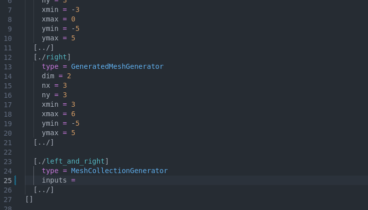 VSCode autocompletion in MOOSE input files.