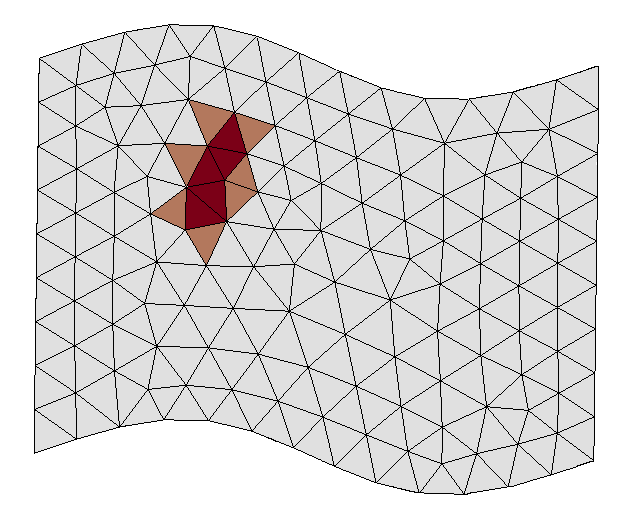 Intermediate stage of identification.