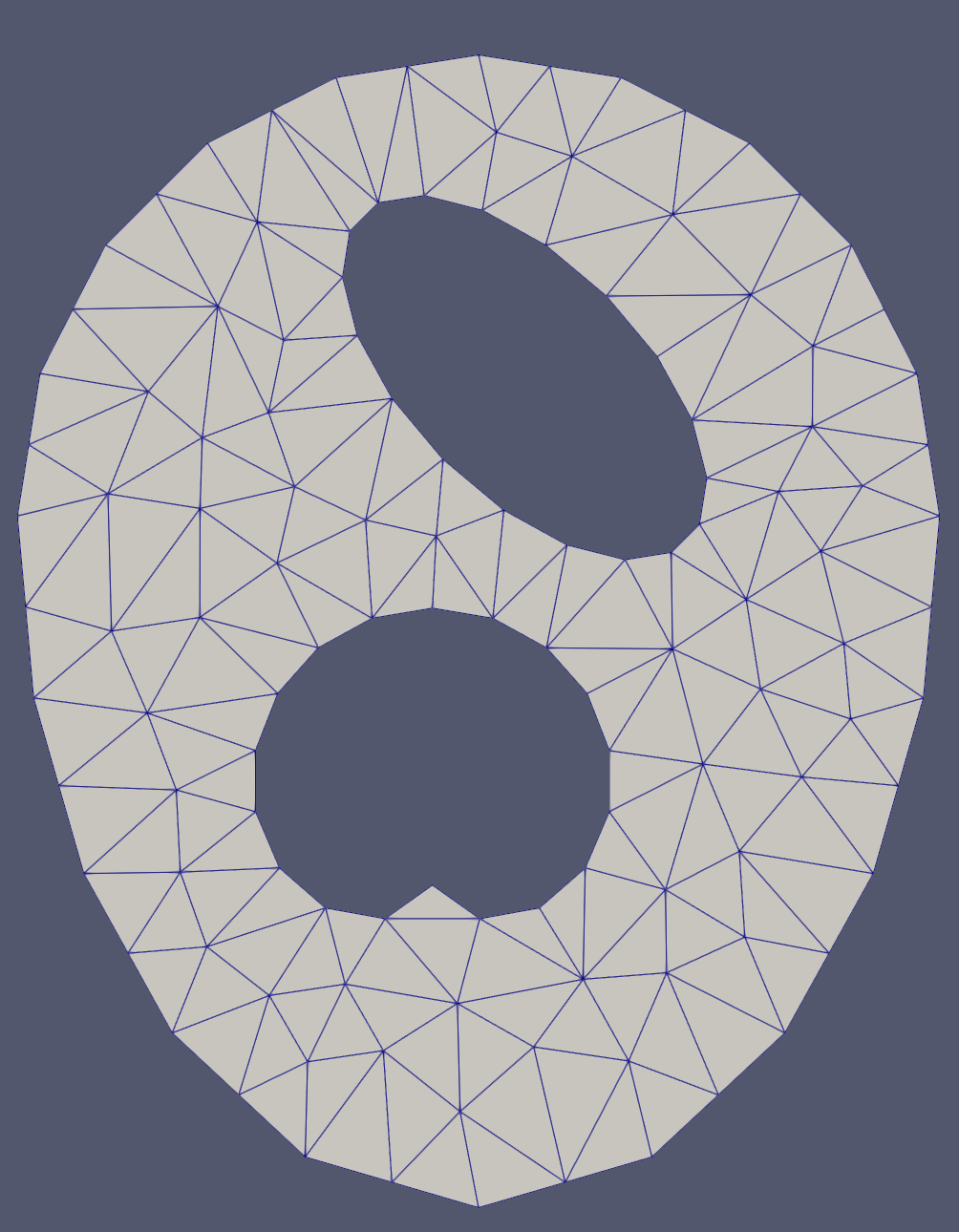 An example mesh generated by using `ParsedCurveGenerator` with [`XYDelaunayGenerator`](/XYDelaunayGenerator.md)