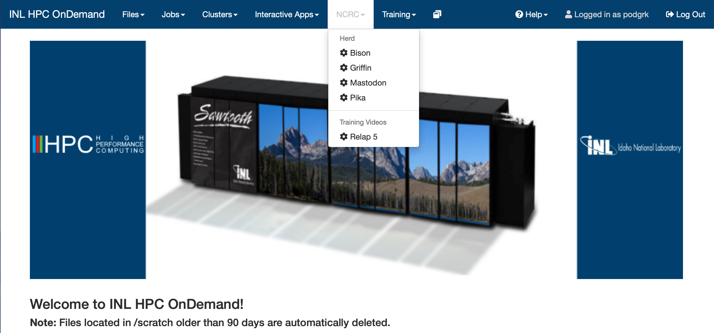 NCRC OnDemand Landing Page